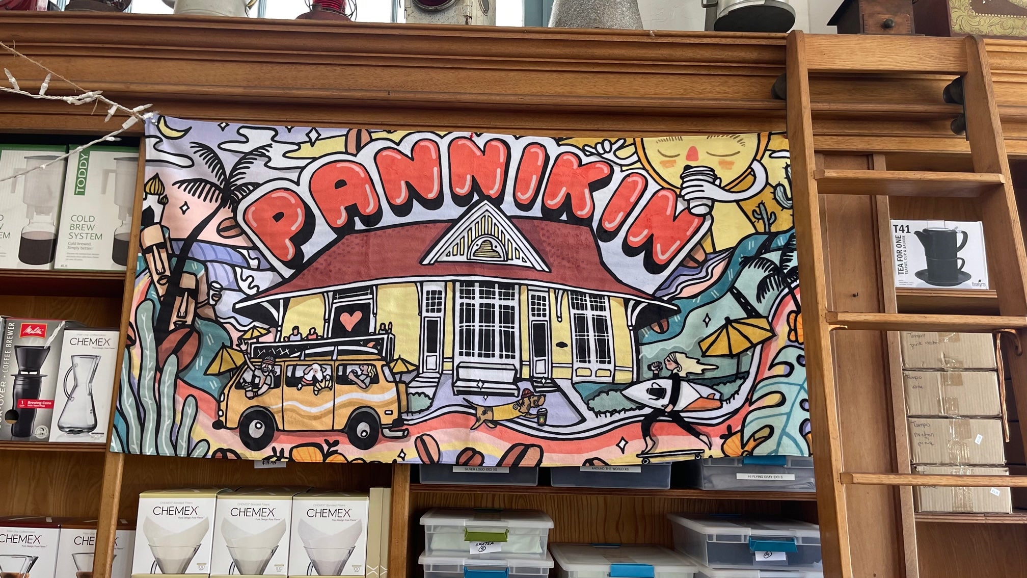 Pannikin Beach Towel