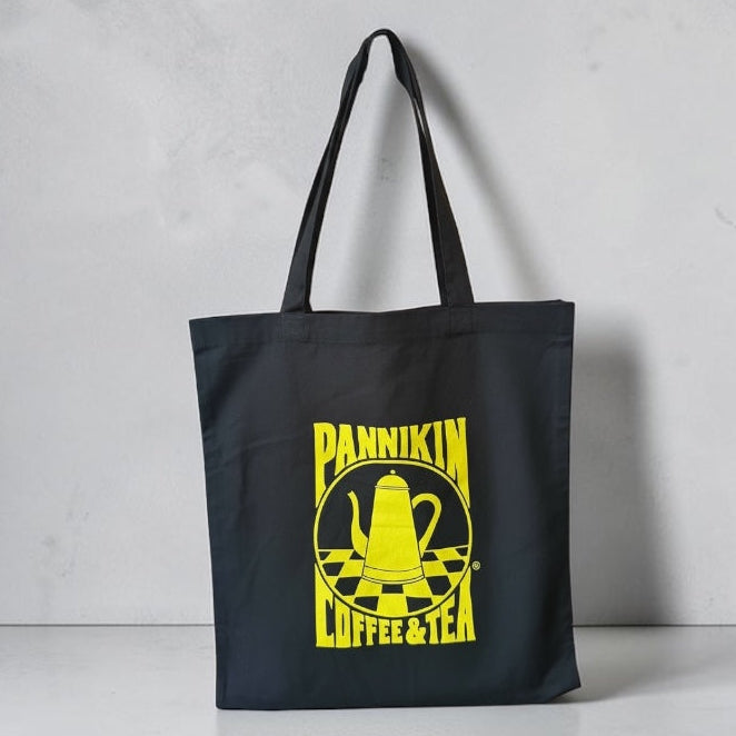 Pannikin Black Canvas Tote Bag