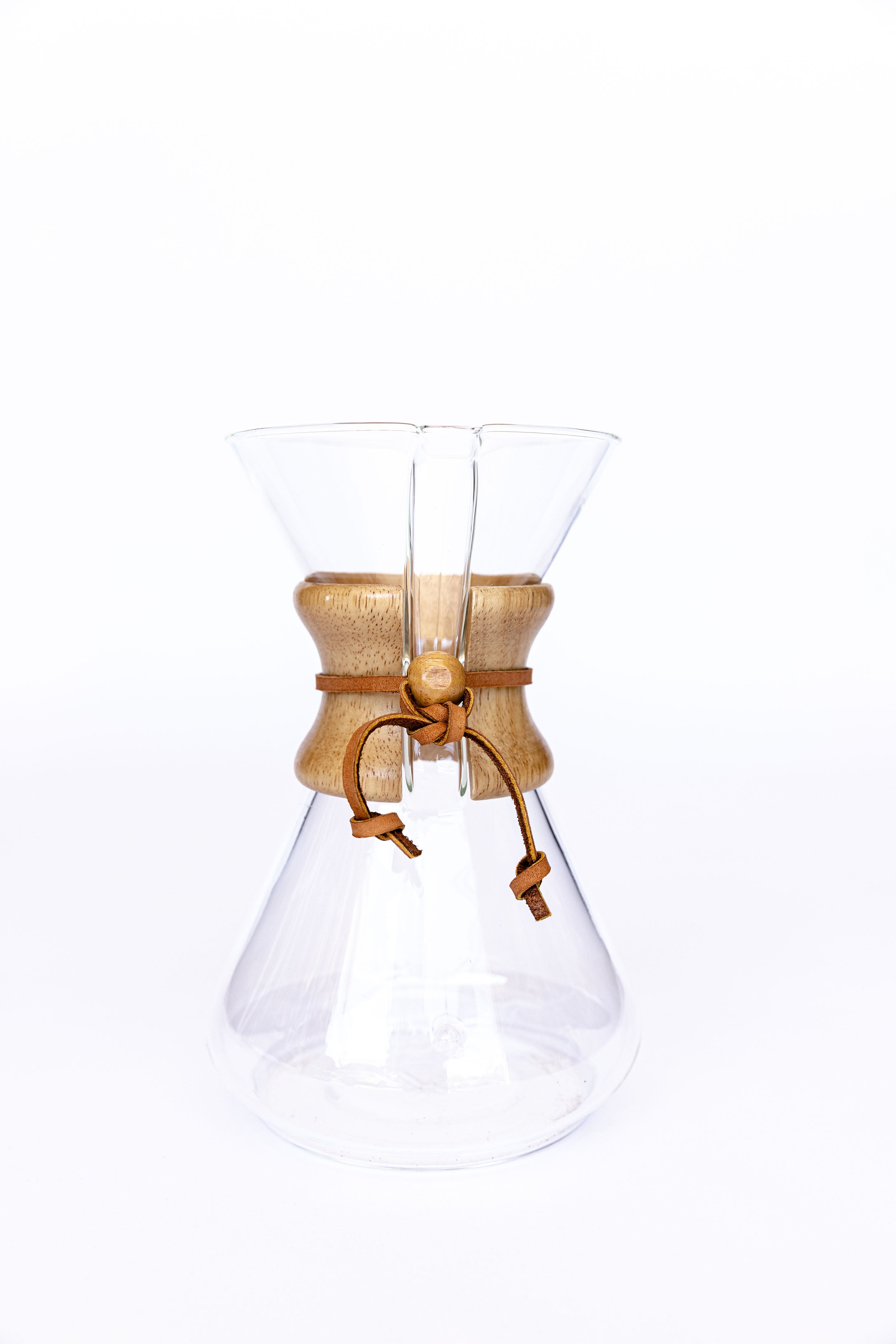 Chemex Glass Pour-over Coffee Maker | 6 Cup or 8 Cup