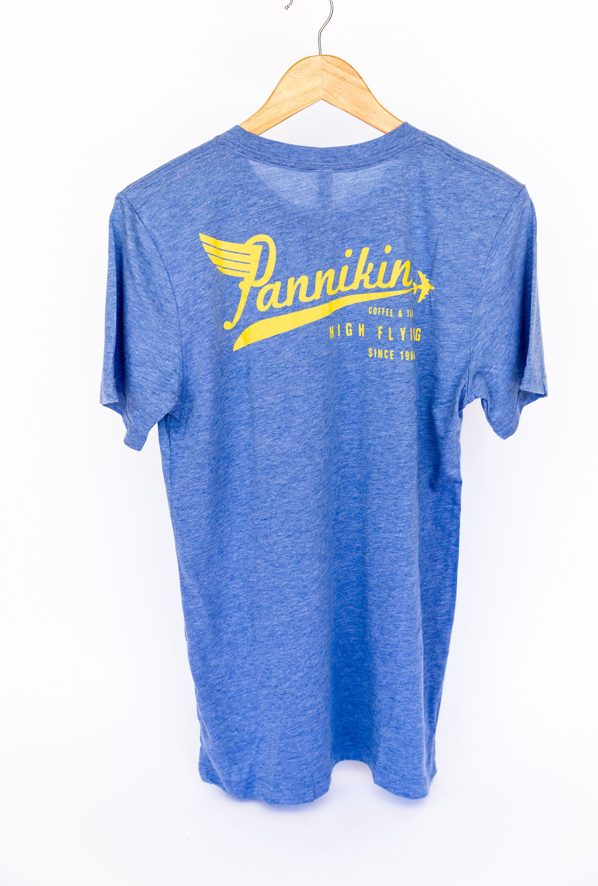 High Flyin' Tri Blend T-Shirt in Blue