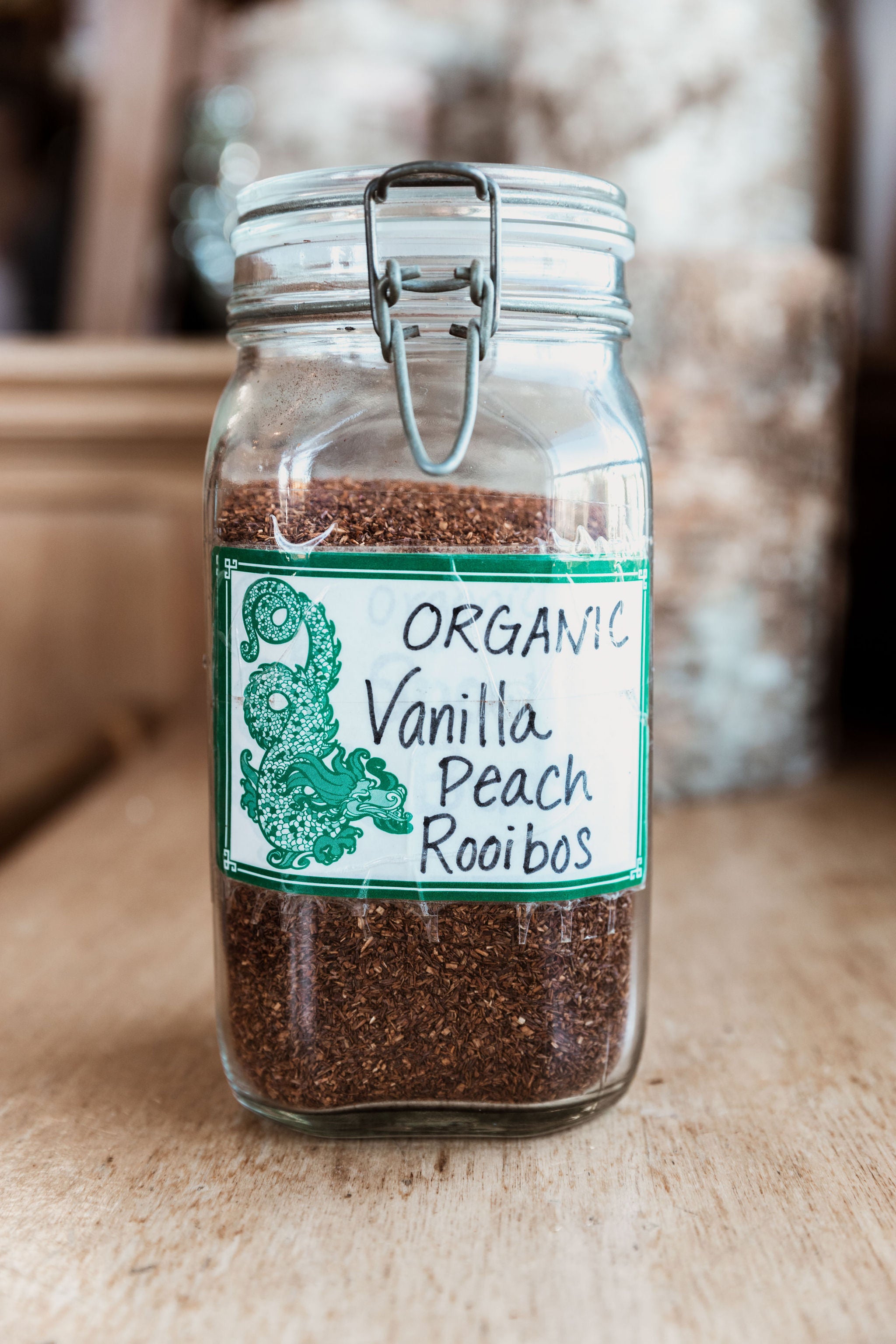 Vanilla Peach Rooibos ORGANIC 2oz.