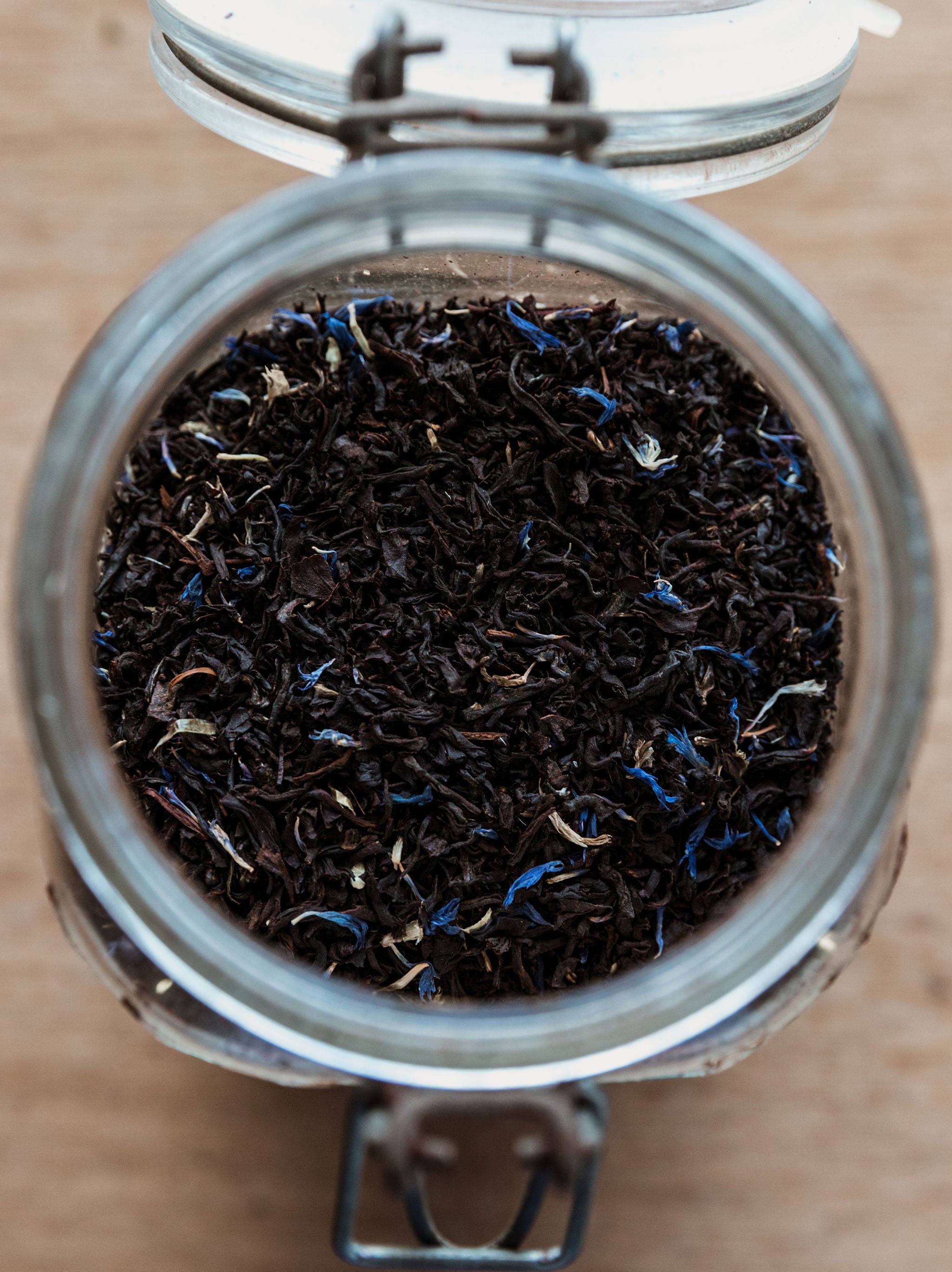 Earl Grey with Blue Flowers ORGANIC 4oz.