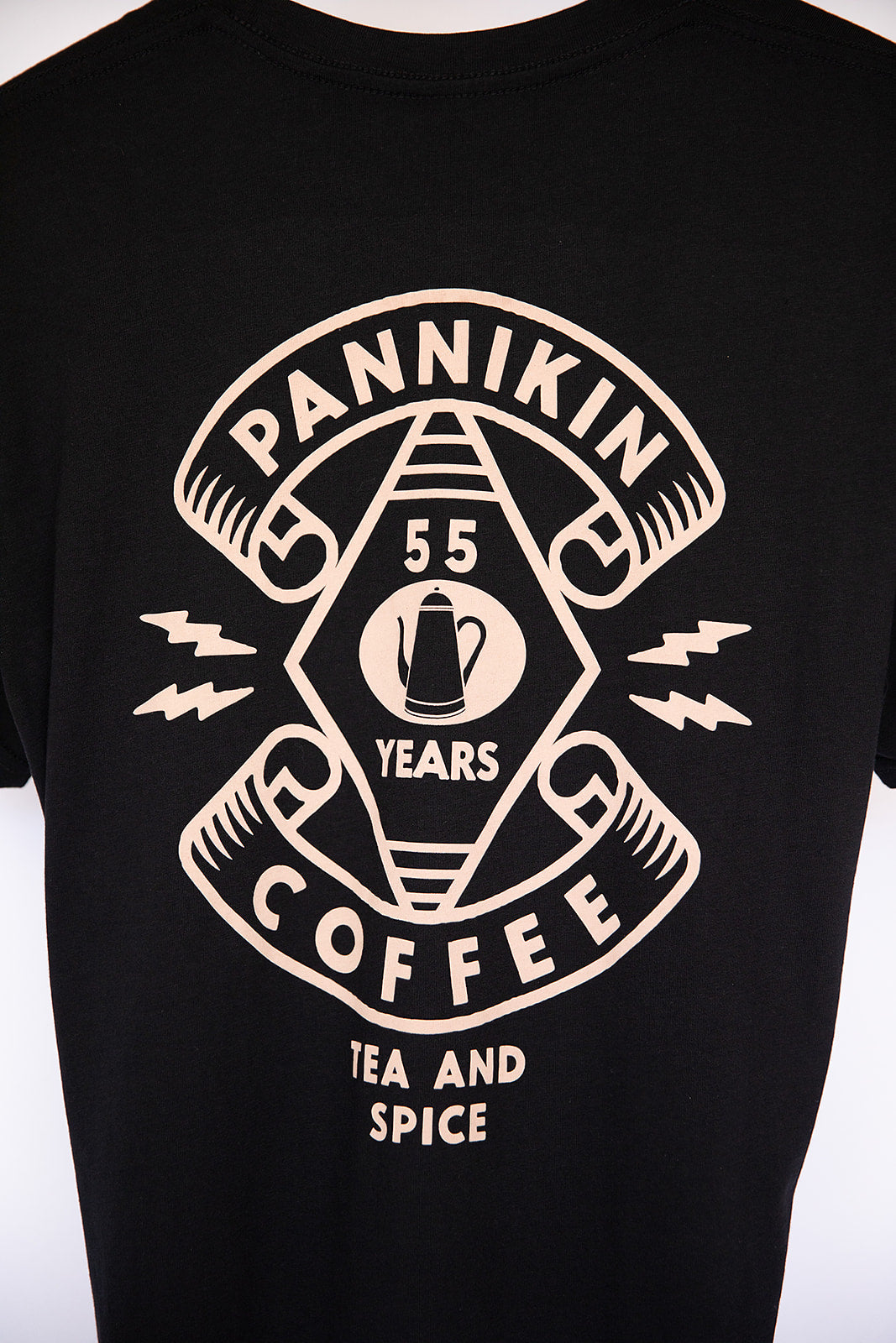 Pannikin 55th Anniversary T-Shirt-Black